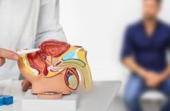 Treatment of male genital area